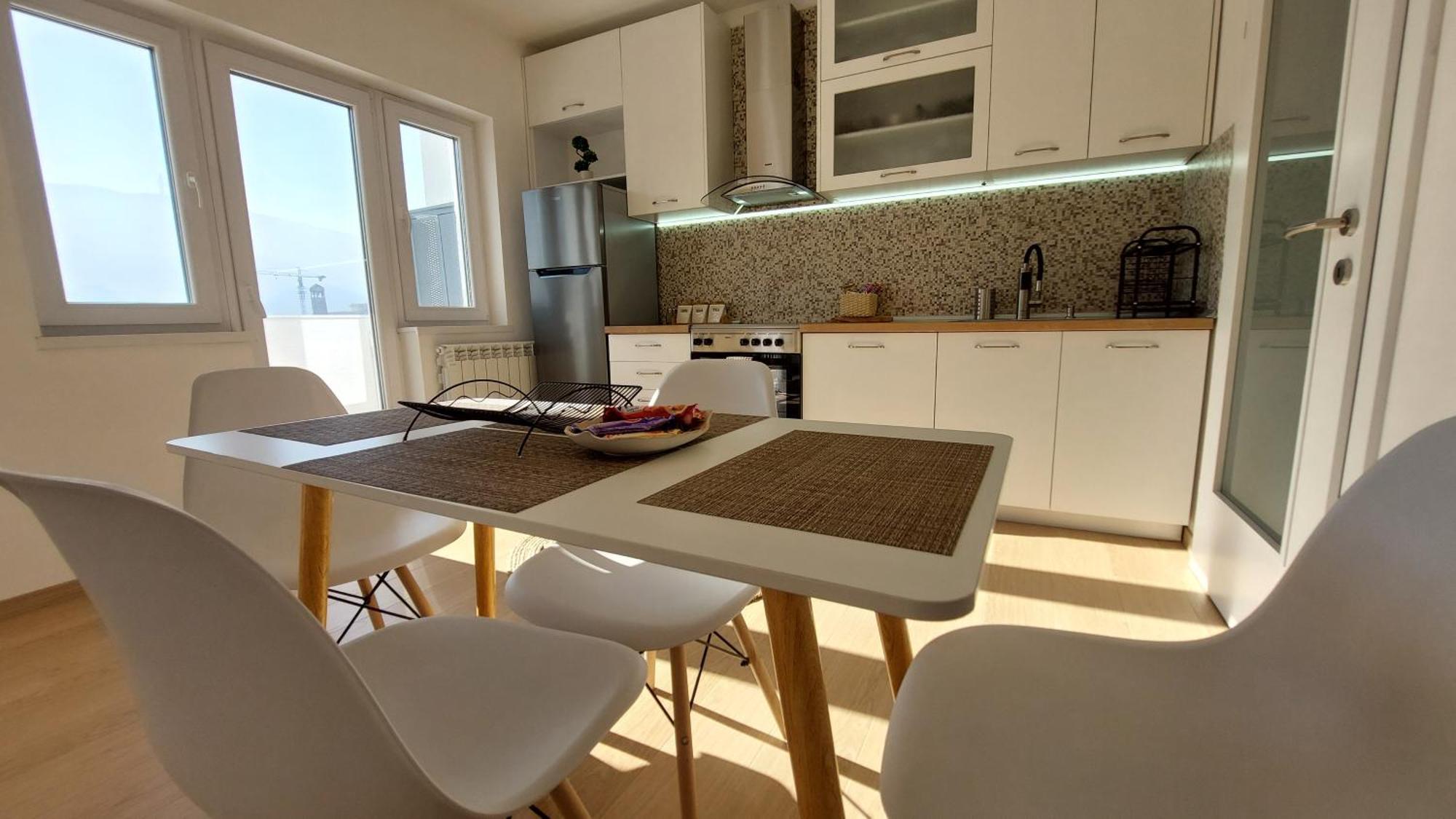 Mina Modern & Cozy Apartment Main City Square Gtc 스코페 외부 사진